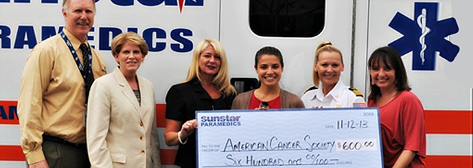 Sunstar donates to American Cancer Society
