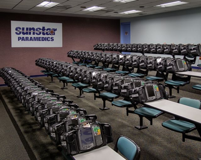 New defibrillators in Sunstar ambulances